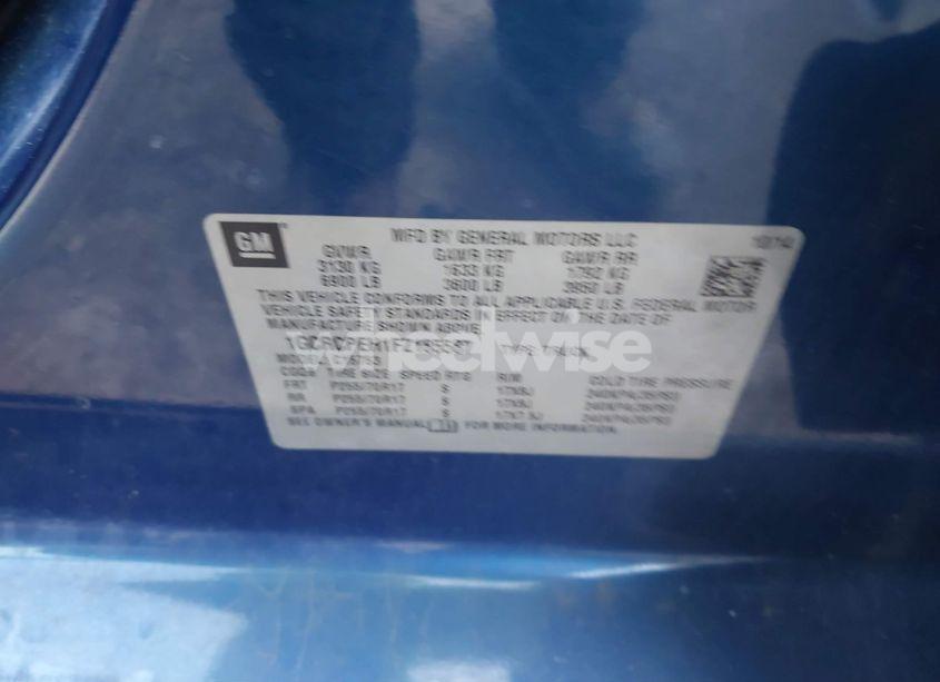 Photo 9 of 2015 Chevrolet Silverado 1500 WT (VIN 1GCRCPEH1FZ185587)