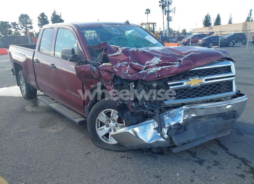 2014 Chevrolet Silverado 1500 WORK TRUCK 2WT (VIN 1GCRCPEH5EZ193075) main photo