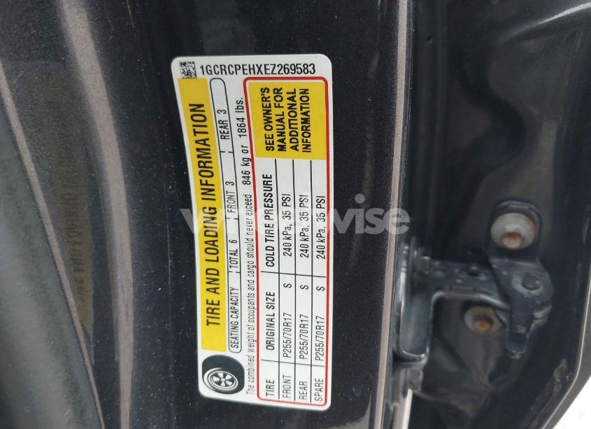 Photo 9 of 2014 Chevrolet Silverado 1500 WORK TRUCK 2WT (VIN 1GCRCPEHXEZ269583)