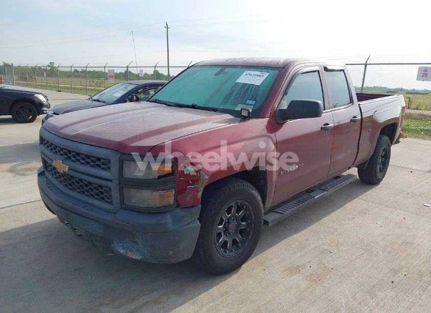 Photo 2 of 2014 Chevrolet Silverado 1500 WORK TRUCK 1WT (VIN 1GCRCPEHXEZ381266)