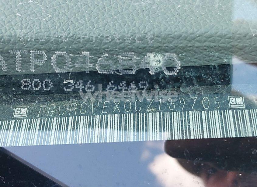 Photo 9 of 2012 Chevrolet Silverado 1500 WORK TRUCK (VIN 1GCRCPEX0CZ139705)