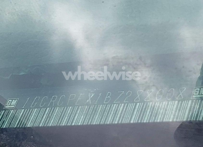 Photo 9 of 2011 Chevrolet Silverado 1500 WORK TRUCK (VIN 1GCRCPEX1BZ288008)