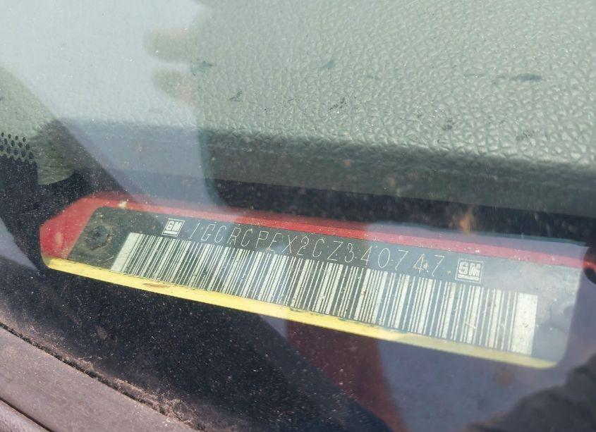 Photo 11 of 2012 Chevrolet Silverado 1500 WORK TRUCK (VIN 1GCRCPEX2CZ340747)