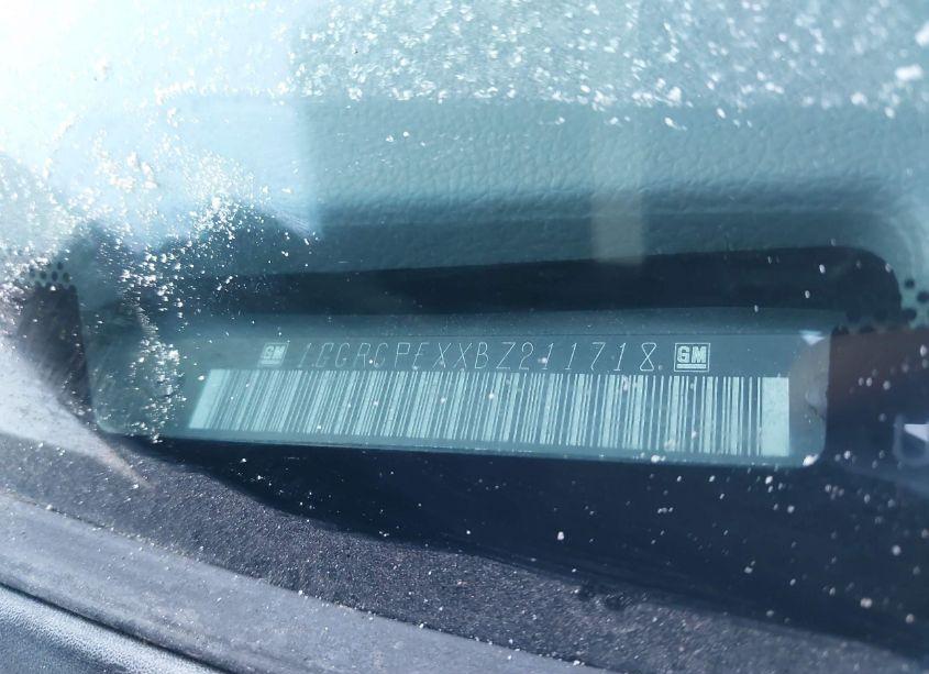 Photo 9 of 2011 Chevrolet Silverado 1500 WORK TRUCK (VIN 1GCRCPEXXBZ211718)