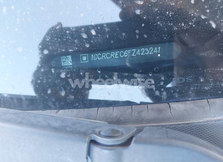 Photo 9 of 2015 Chevrolet Silverado 1500 1LT (VIN 1GCRCREC6FZ423241)