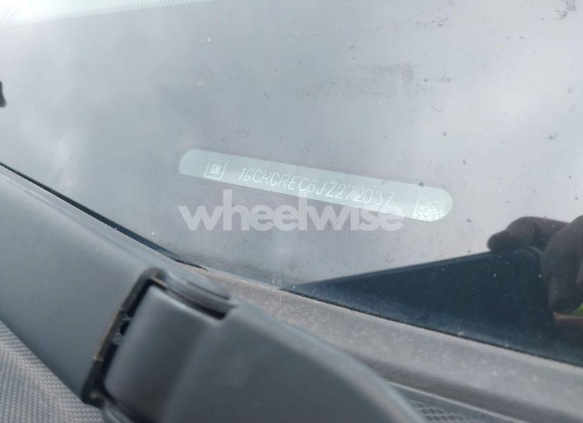 Photo 9 of 2018 Chevrolet Silverado 1500 1LT (VIN 1GCRCREC6JZ272037)