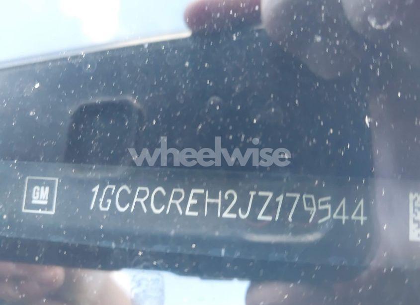 Photo 9 of 2018 Chevrolet Silverado 1500 1LT (VIN 1GCRCREH2JZ179544)