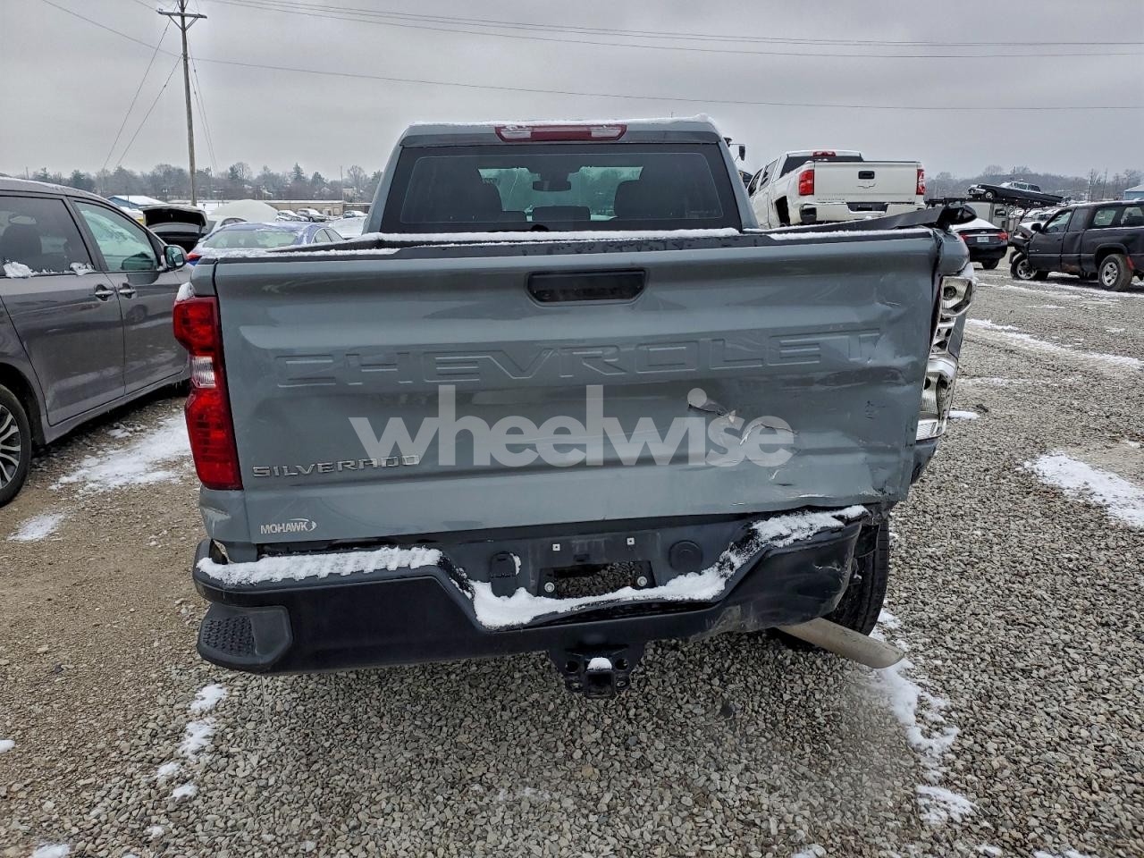 Photo 6 of 2024 CHEVROLET SILVERADO K1500 (VIN 1GCRDAEK0RZ364553)