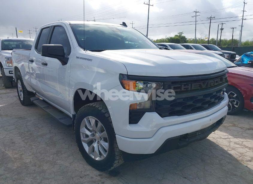 2023 Chevrolet Silverado 1500 4WD DOUBLE CAB STANDARD BED CUSTOM (VIN 1GCRDBEK5PZ110677) main photo
