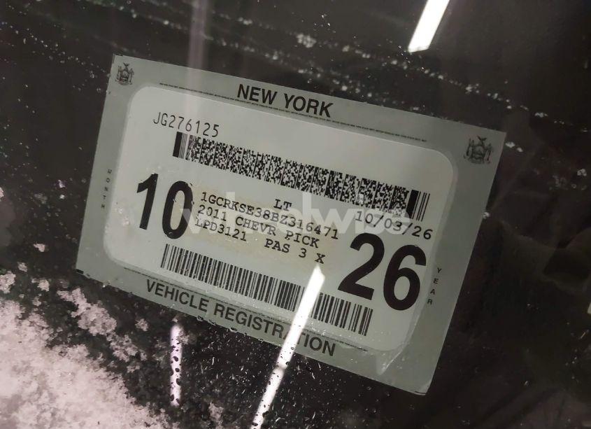 Photo 9 of 2011 Chevrolet Silverado 1500 LT (VIN 1GCRKSE38BZ316471)