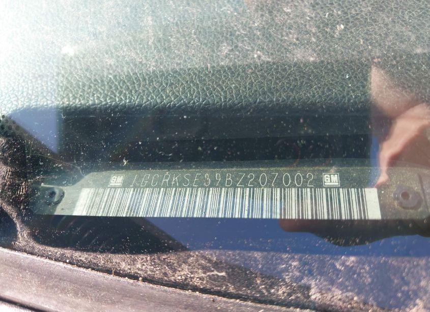 Photo 9 of 2011 Chevrolet Silverado 1500 LT (VIN 1GCRKSE39BZ207002)