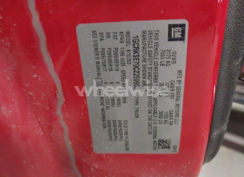 Photo 9 of 2012 Chevrolet Silverado 1500 LT (VIN 1GCRKSE79CZ259900)