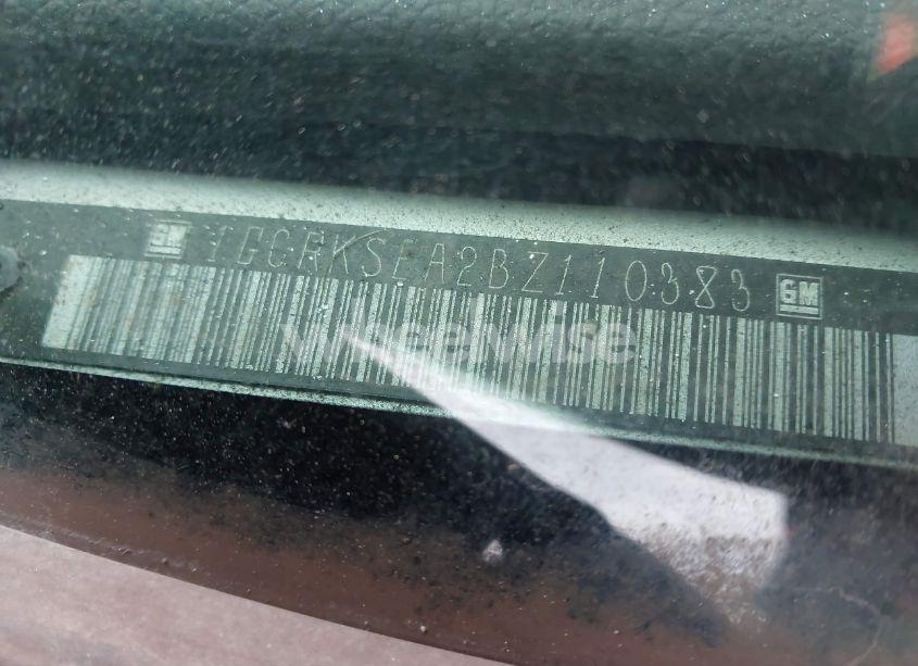 Photo 9 of 2011 Chevrolet Silverado 1500 LT (VIN 1GCRKSEA2BZ110383)