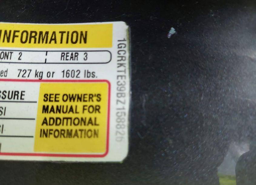 Photo 9 of 2011 Chevrolet Silverado 1500 LTZ (VIN 1GCRKTE39BZ158826)