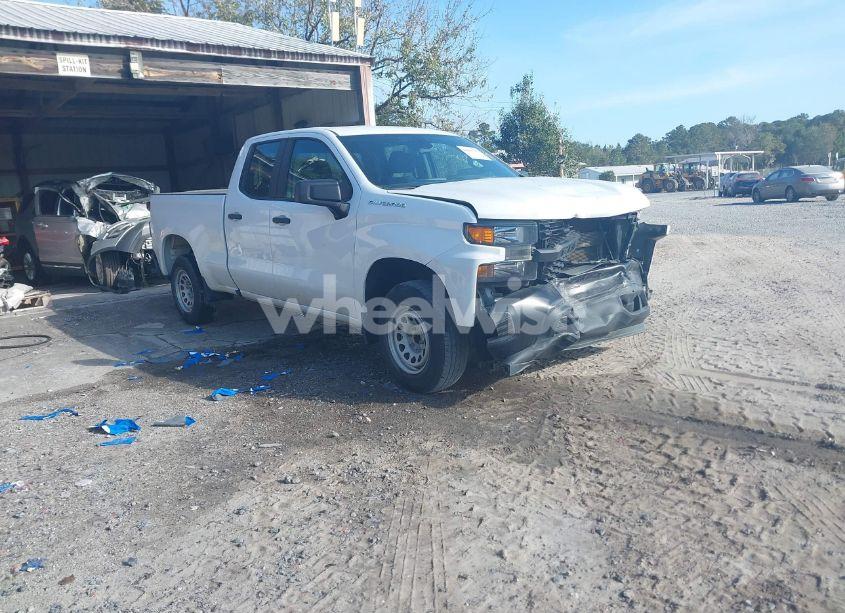 2021 Chevrolet Silverado 1500 2WD STANDARD BED WT (VIN 1GCRWAEF3MZ372345) main photo