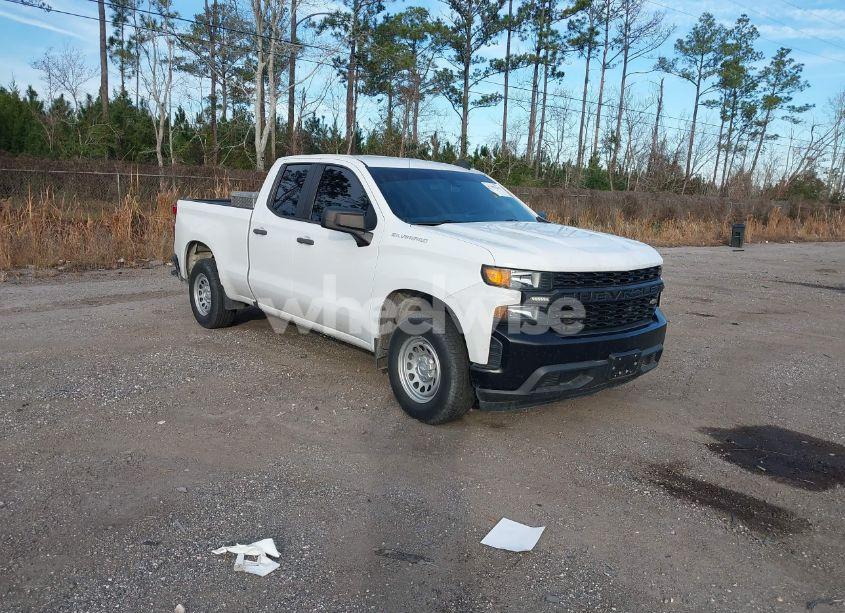 2020 Chevrolet Silverado 1500 2WD DOUBLE CAB STANDARD BED WT (VIN 1GCRWAEH4LZ229811) main photo