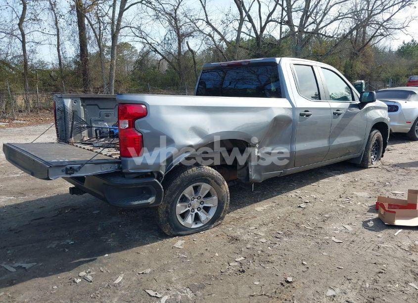 Photo 4 of 2021 Chevrolet Silverado 1500 2WD DOUBLE CAB STANDARD BED WT (VIN 1GCRWAEH4MZ163097)
