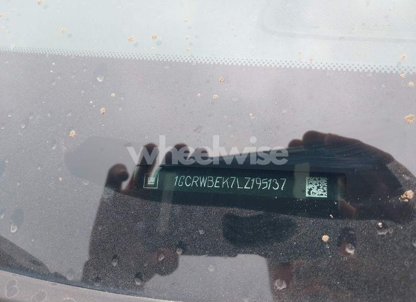 Photo 9 of 2020 Chevrolet Silverado 1500 2WD STANDARD BED CUSTOM (VIN 1GCRWBEK7LZ195137)