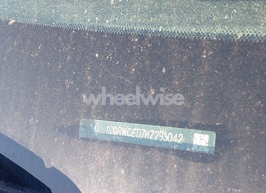 Photo 9 of 2019 Chevrolet Silverado 1500 LT (VIN 1GCRWCED7KZ293042)