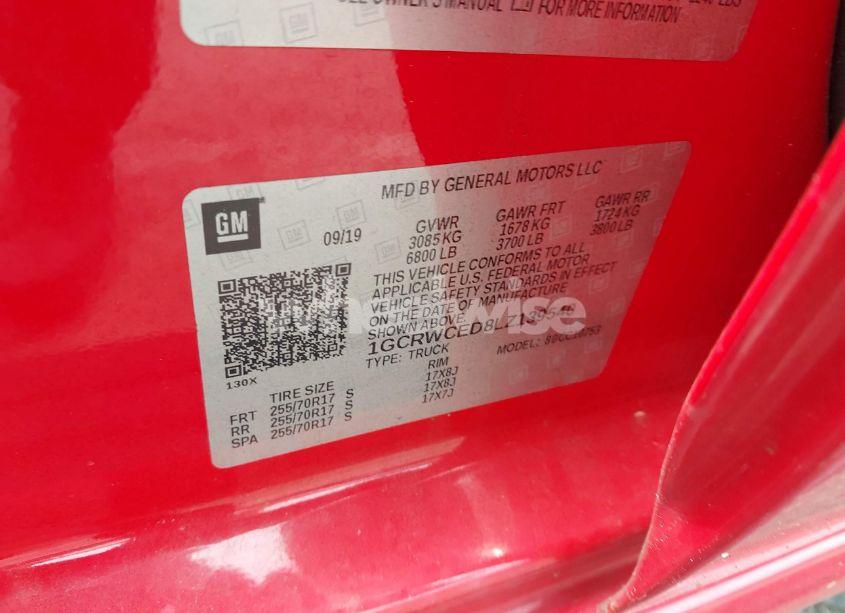 Photo 9 of 2020 Chevrolet Silverado 1500 2WD DOUBLE CAB STANDARD BED LT (VIN 1GCRWCED8LZ139540)