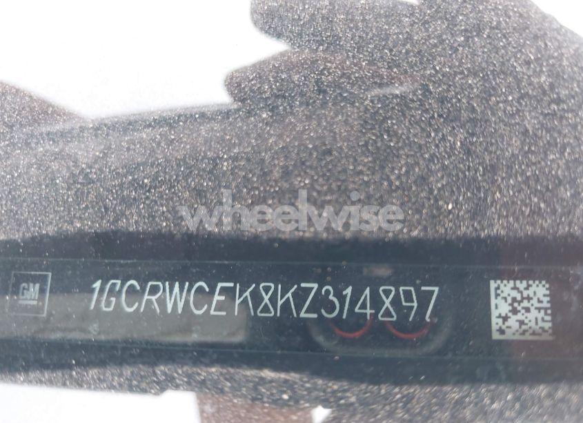 Photo 9 of 2019 Chevrolet Silverado 1500 LT (VIN 1GCRWCEK8KZ314897)