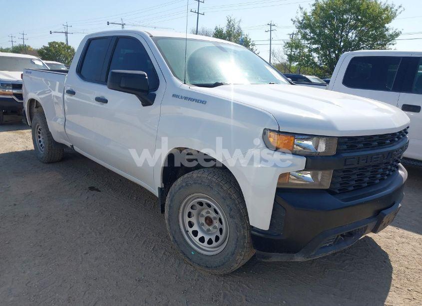 2022 Chevrolet Silverado 1500 LTD 4WD DOUBLE CAB STANDARD BED WT (VIN 1GCRYAED0NZ174736) main photo