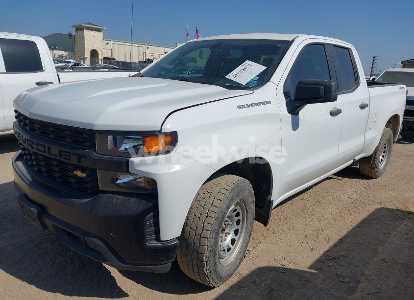 Photo 2 of 2022 Chevrolet Silverado 1500 LTD 4WD DOUBLE CAB STANDARD BED WT (VIN 1GCRYAED0NZ174736)