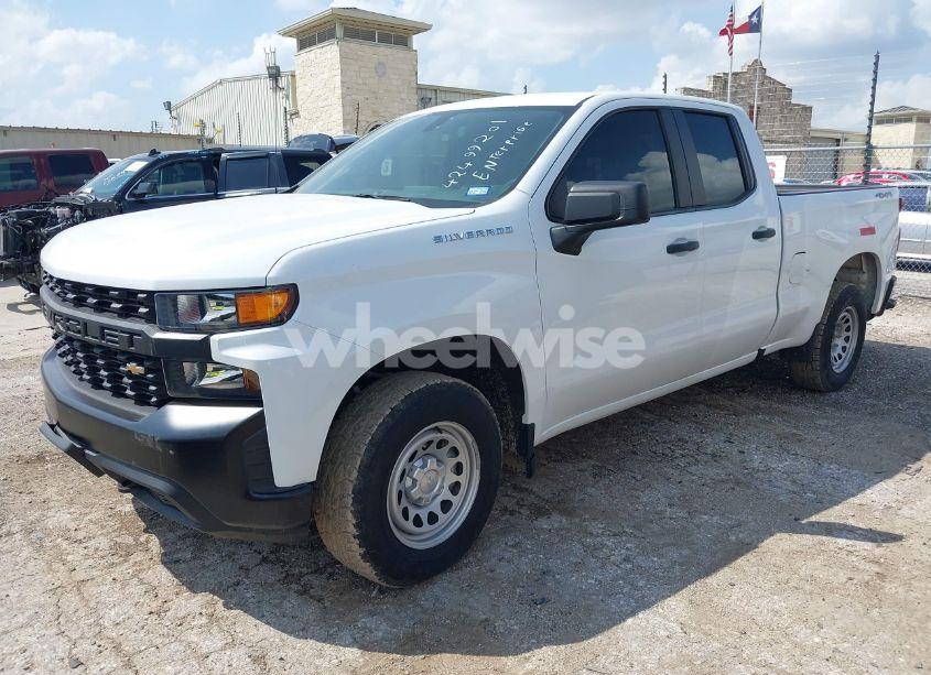 Photo 2 of 2022 Chevrolet Silverado 1500 LTD 4WD DOUBLE CAB STANDARD BED WT (VIN 1GCRYAED2NZ174673)