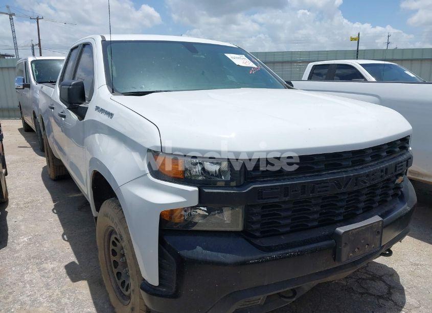 2022 Chevrolet Silverado 1500 LTD 4WD DOUBLE CAB STANDARD BED WT (VIN 1GCRYAEDXNZ174808) main photo