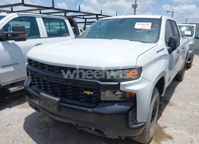 Photo 2 of 2022 Chevrolet Silverado 1500 LTD 4WD DOUBLE CAB STANDARD BED WT (VIN 1GCRYAEDXNZ174808)