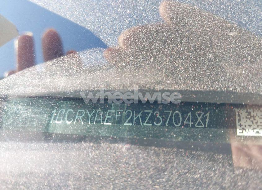 Photo 9 of 2019 Chevrolet Silverado 1500 WORK TRUCK (VIN 1GCRYAEF2KZ370481)