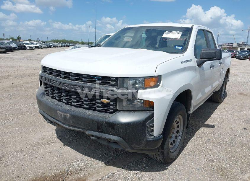 Photo 2 of 2021 Chevrolet Silverado 1500 4WD DOUBLE CAB STANDARD BED WT (VIN 1GCRYAEF2MZ209695)