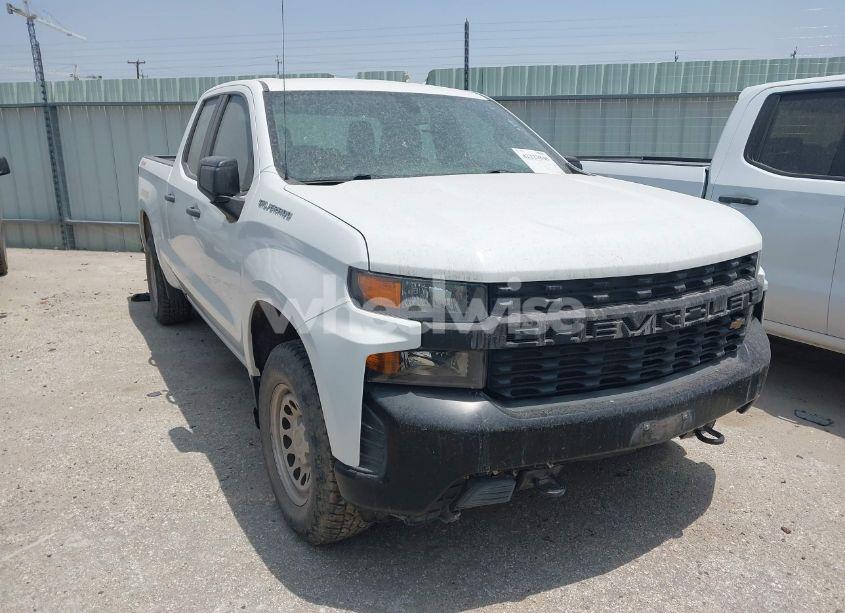 2020 Chevrolet Silverado 1500 4WD DOUBLE CAB STANDARD BED WT (VIN 1GCRYAEF4LZ177394) main photo