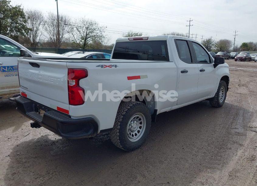 Photo 4 of 2021 Chevrolet Silverado 1500 4WD DOUBLE CAB STANDARD BED WT (VIN 1GCRYAEF5MZ217211)