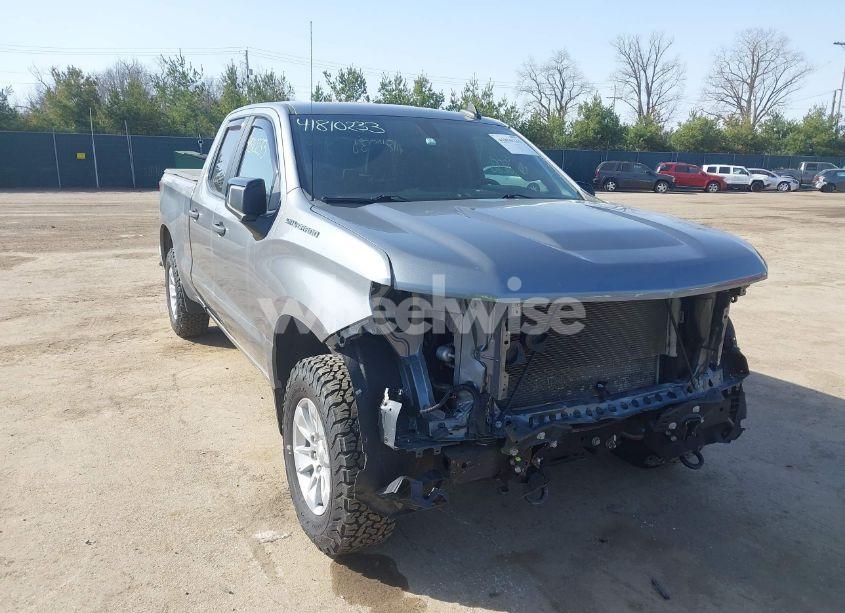 2021 Chevrolet Silverado 1500 4WD STANDARD BED WT (VIN 1GCRYAEHXMZ223328) main photo