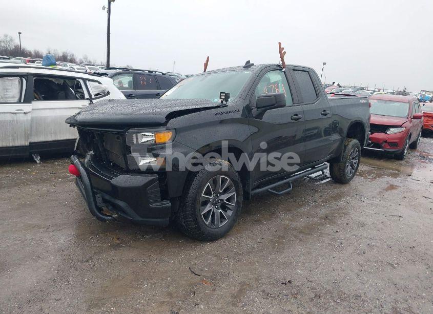 Photo 2 of 2020 Chevrolet Silverado 1500 4WD STANDARD BED CUSTOM (VIN 1GCRYBEH9LZ266188)