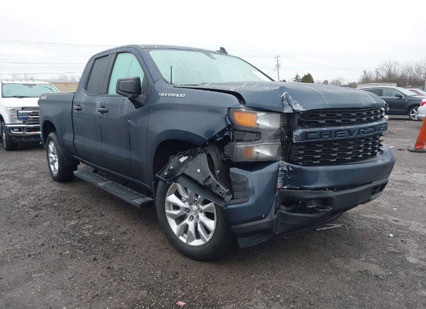 2021 Chevrolet Silverado 1500 4WD STANDARD BED CUSTOM (VIN 1GCRYBEK1MZ219492) main photo