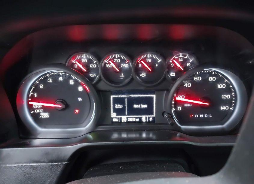 Photo 7 of 2021 Chevrolet Silverado 1500 4WD STANDARD BED CUSTOM (VIN 1GCRYBEK1MZ219492)