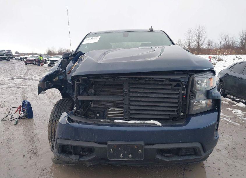 Photo 6 of 2021 Chevrolet Silverado 1500 4WD STANDARD BED CUSTOM (VIN 1GCRYBEK2MZ373502)