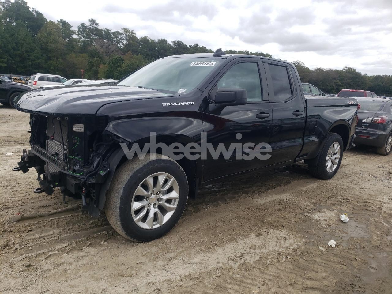 2021 CHEVROLET SILVERADO K1500 CUSTOM (VIN 1GCRYBEK5MZ204591) main photo