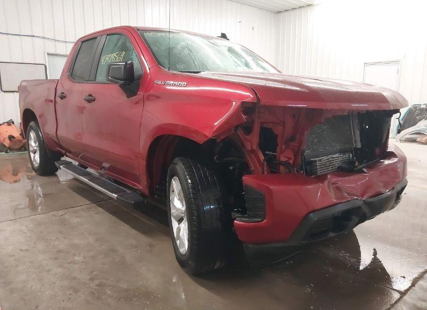 2022 Chevrolet Silverado 1500 LTD 4WD STANDARD BED CUSTOM (VIN 1GCRYBEK5NZ230822) main photo