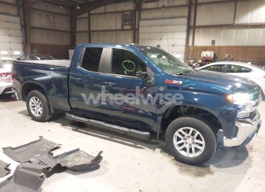 2021 Chevrolet Silverado 1500 4WD DOUBLE CAB STANDARD BED LT (VIN 1GCRYDED0MZ125584) main photo