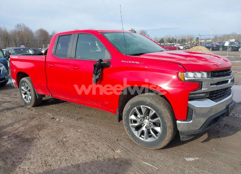 2021 Chevrolet Silverado 1500 4WD DOUBLE CAB STANDARD BED LT (VIN 1GCRYDED3MZ100209) main photo