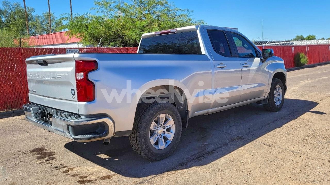Photo 4 of 2020 CHEVROLET SILVERADO K1500 LT (VIN 1GCRYDED4LZ121987)