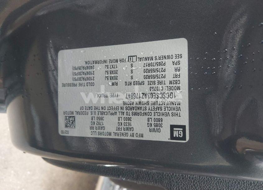 Photo 9 of 2010 Chevrolet Silverado 1500 LT (VIN 1GCSCSE03AZ176817)