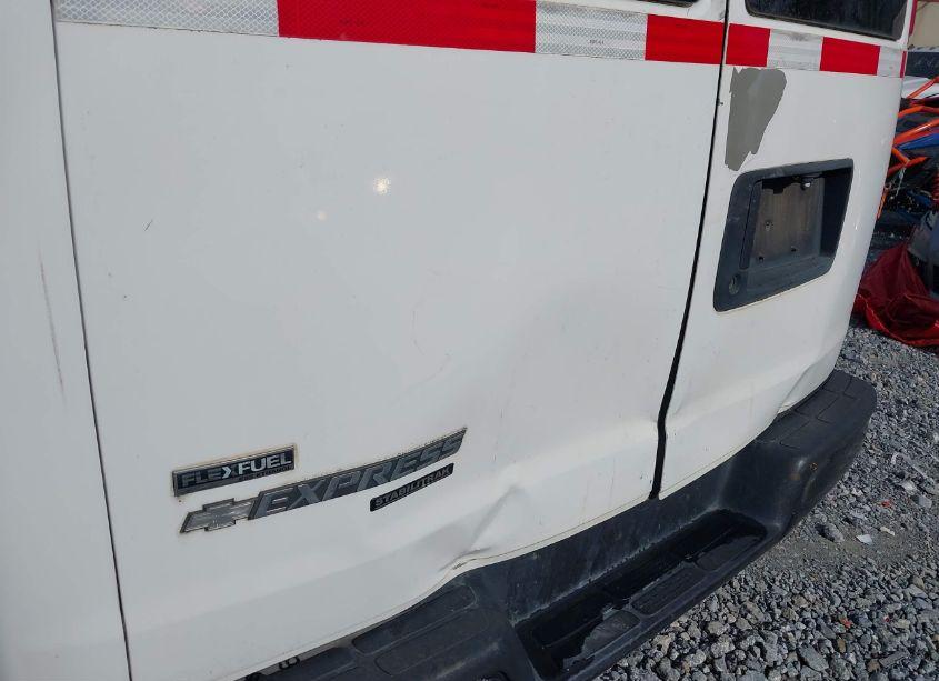 Photo 6 of 2011 Chevrolet Express 1500 WORK VAN (VIN 1GCSGAF47B1111064)