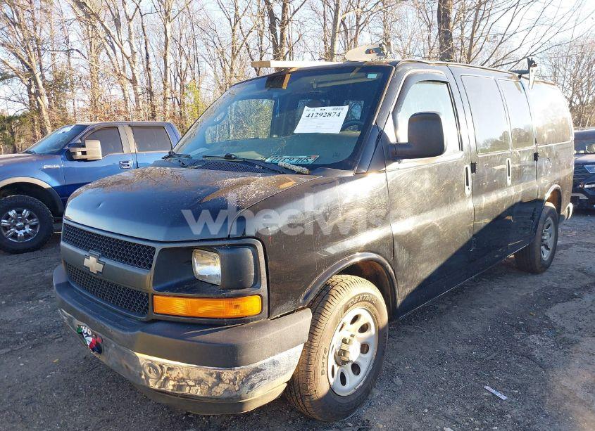 Photo 2 of 2012 Chevrolet Express 1500 WORK VAN (VIN 1GCSGAFX1C1160482)