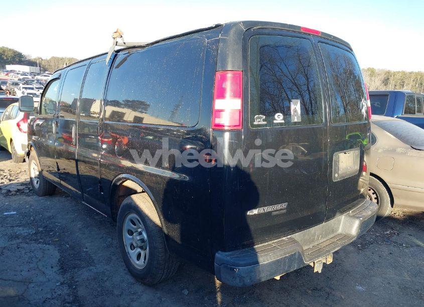 Photo 3 of 2012 Chevrolet Express 1500 WORK VAN (VIN 1GCSGAFX1C1160482)