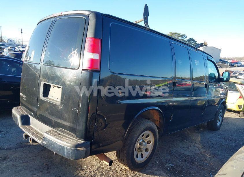 Photo 4 of 2012 Chevrolet Express 1500 WORK VAN (VIN 1GCSGAFX1C1160482)