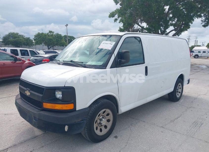 Photo 2 of 2013 Chevrolet Express WORK VAN (VIN 1GCSGAFX1D1178983)